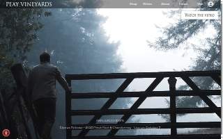 Peay Vineyards, LLC dba Peay Vineyards website
