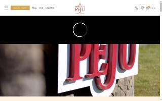 Peju Province Winery, Ltd. website