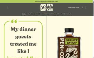 Pen & Cob Farm website