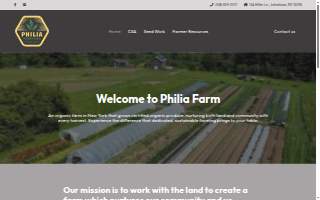 Philia Farm website