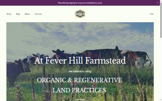 Placke Organic Acres, LLC dba Fever Hill Farmstead website