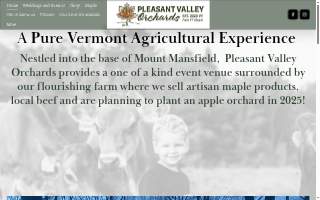 Pleasant Valley Orchards LLC website