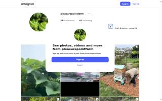 Pleasure Point Farm website
