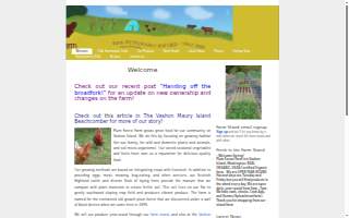 Plum Forest Farm website