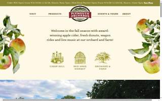 PLYMOUTH ORCHARDS Inc. website