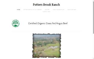 Potters Brook Farm website