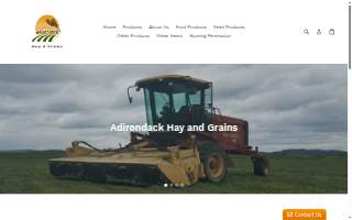 Producer: Derrick Wrisley DBA Adirondack Hay and Grains website