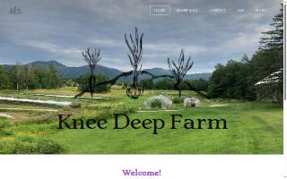 Producer: Eliza Steffens DBA Knee Deep Farm website