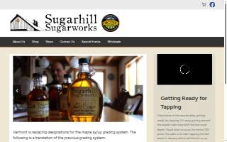 Producer: Entropy Mauck DBA Sugar Hill Sugarworks website