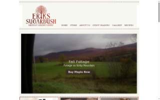 Producer: Erik Waring DBA Erik's Sugarbush website