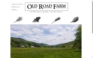 Producer: Henry Webb DBA Old Road Farm website