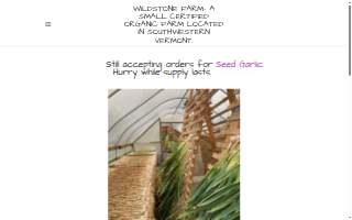 Producer: John Primmer DBA Wildstone Farm website