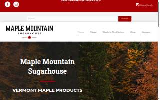 Producer: Lyman Gilman DBA Maple Mountain Sugarhouse website