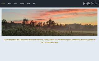 Producer: Nathan Hammer DBA Firefly Fields website