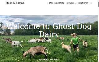 Producer: Steve Fortmann DBA Ghost Dog Dairy website