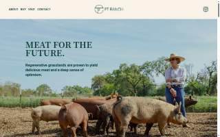 PT Ranch website