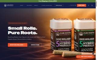 PureRoots Botanicals LLC website