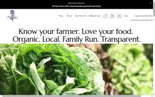 Purple Karat Enterprises, Inc. dba Blue Sky Organic Farms website