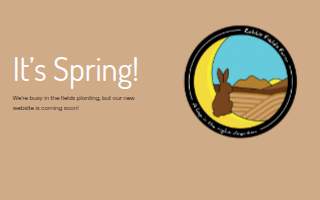 Rabbit Fields Farm website