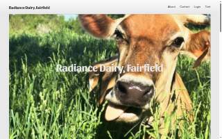 Radiance Dairy, LLC website