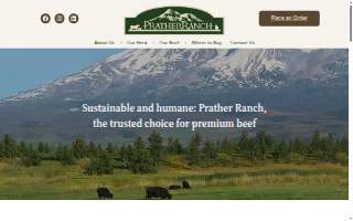 Ralphs Ranches Inc. dba Prather Ranch website