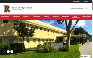 Redwood High School website
