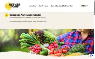 Reeves Farms, LLC website
