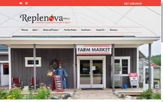 Replenova Farm, LLC website