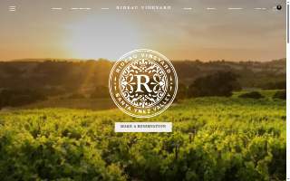 Rideau Cellars, LLC dba Rideau Vineyard website