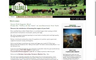 River and Rail Farms, LLC website