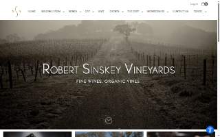 Robert Sinskey Vineyards website