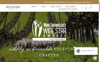 Benziger Winery website