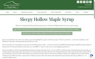 Running Saps Mapleworks LLC website