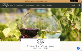 Russian River Vineyards, LLC website