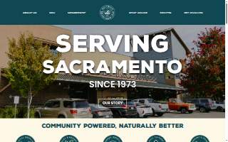 Sacramento Natural Foods Co-op, Inc dba Blue Heron Farms website