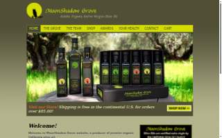 Sadeg Ranch Organic Olives, LLC dba MoonShadow Grove website