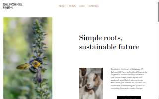Salmon Kill Farm website