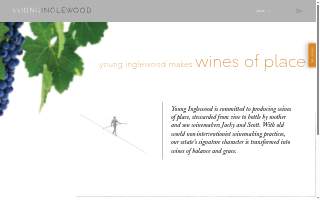 Sandpoint Wines LLC dba Young Inglewood Vineyards website