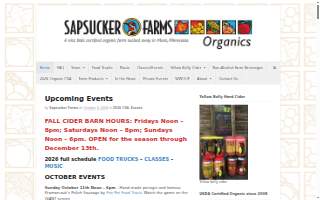 Sapsucker Farms, LLC website