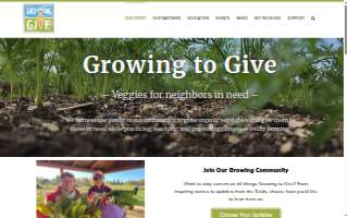 Scatter Good Farm (Growing to Give) DBA Growing To Give website