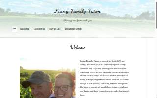 Scott and Traci Laing DBA Laing Family Farm website