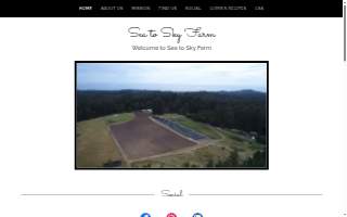 Sea to Sky Farm website