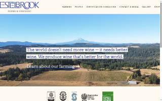 Seesahn Deux LLC dba Estelbrook Farms & Vineyard website