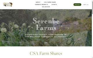 Serenbe CH Farms, LLC dba Serenbe Farms website