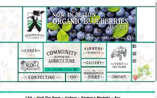 Serendipity Farms website