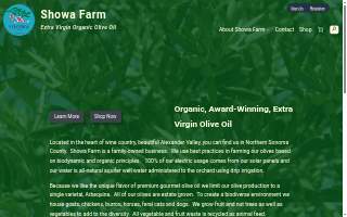 Showa Farm website