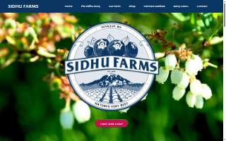 Sidhu Farm website