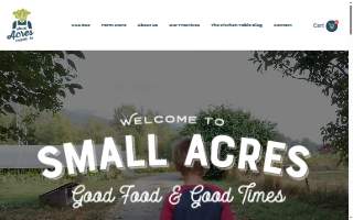 Small Acres LLC website