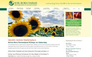 Soil Born Farms Urban Agriculture and Education Project website