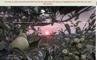 Sonoma Antique Apple Nursery, LLC dba Trees Of Antiquity website